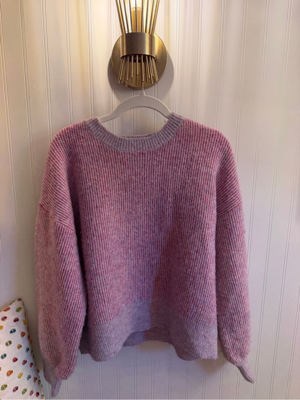 Kerisma Cozy Pink Crewneck Women's Sweater